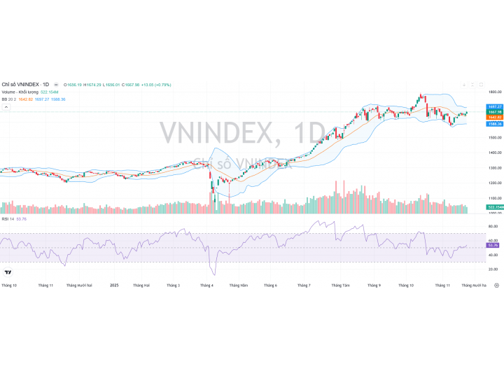 Thị trường 25/11/2025 - Hạn chế nhìn vào chỉ số chung để ra quyết định